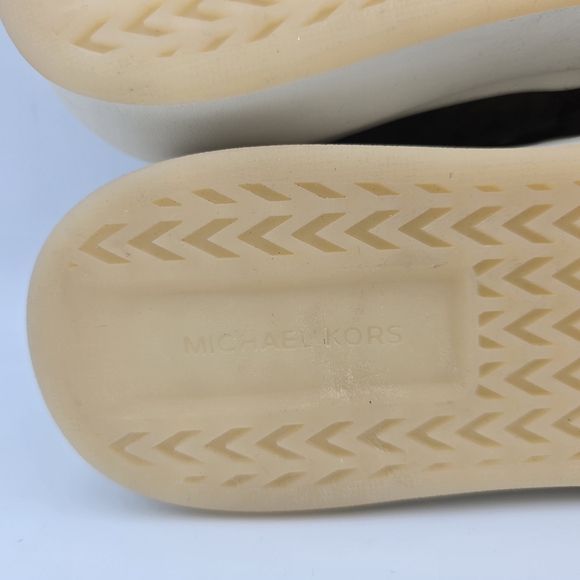NWOT Michael Kors Jude Signature Logo Sneakers, Brown, Women's 6M - Picture 14 of 16